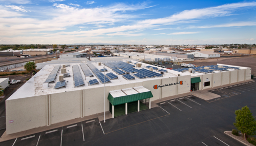 Copper State Bolt & Nut Co, a leading supplier for fasteners, industrial and construction supplies, tools and tool repair, cutting tools and abrasives, and fluid sealing products, went solar in a big way with three of its Valley locations getting rooftop systems installed in 2011. Photo: High Res Media.