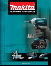 Makita's new full-line catalog has 124 pages of power tools and accessories for wood, metal and concrete. 