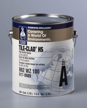 Sherwin Williams Tile-Clad High-Solids Mildew Resistant Epoxy