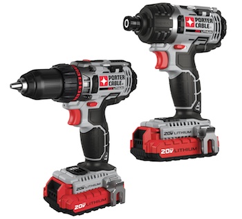 PORTER-CABLE announces the launch of its 20 Volt MAX* Lithium Ion Compact Drill/Driver (PCCK600LB) and 20 Volt MAX* Lithium Ion Impact Driver (PCCK640LB), which are both part of the new 20 Volt MAX* system. 