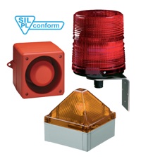 Pfannenberg has introduced Safety Integrity Level (SIL) audible and visual signaling devices that are specifically designed to conform to SIL 1 and SIL 2 safety requirements.