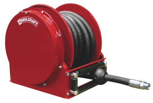 Reelcraft introduces the new Series SD10000 low profile spring retractable hose reels. These hose reels are designed to facilitate larger diameter 3/4" and 1" hose up to 50 feet in length.