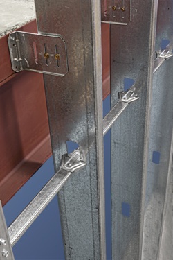 Simpson Strong-Tie introduces the new SUBH wall-stud bridging connector for cold-formed steel construction, requiring fewer screws for a lower installed cost.