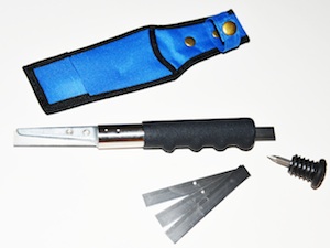 The SuperKut Insulation Knife from VinTool Inc. makes cutting insulation faster and easier with less strain. 