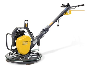 The Atlas Copco BG245 comes equipped with 24-inch-long blades and features a rubber edger to prevent damaging walls or concrete, which makes it idea for use on indoor worksites.
