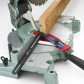 Simply measure the angle, divide the tool and transfer to a miter saw, band saw or table saw for a perfect cut on even the most complex angles. 