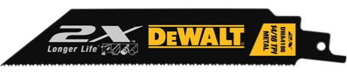 Dewalt 2X Longer Life Recip Blades