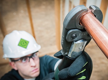 Greenlee Textron Inc., launches a new line of Gorilla pressing tools designed for joining pipe safely by eliminating the need for an open flame and a hot work permit on the jobsite.