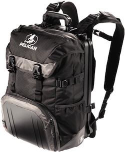 The Pelican ProGear Sport S100 Elite Laptop Backpack protects all 15-inch laptops and 17-inch Apple products with a built-in, watertight, crushproof Pelican case.