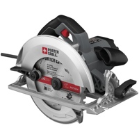 Porter-Cable&rsquo;s new heavy-duty 15-amp circular saw (model PC15TCSMK) weighs just 9.5 pounds.