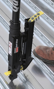 The Simpson Strong-Tie Quik Drive BSD200 Structural Steel-Decking system has won a Pro Tool Innovation Award in the Drill/Driver Attachments: Collated Driving category.