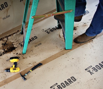 A lightweight but tough alternative for surface protection, Trimaco X-Board will last for the endurance of the job.