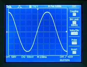 Inverter generator sine wave.