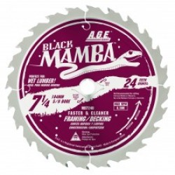 Amana Black Mamba  thin kerf saw blades. 