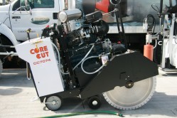 The new CC 7074 saw from Diamond Products features an in-line engine design.